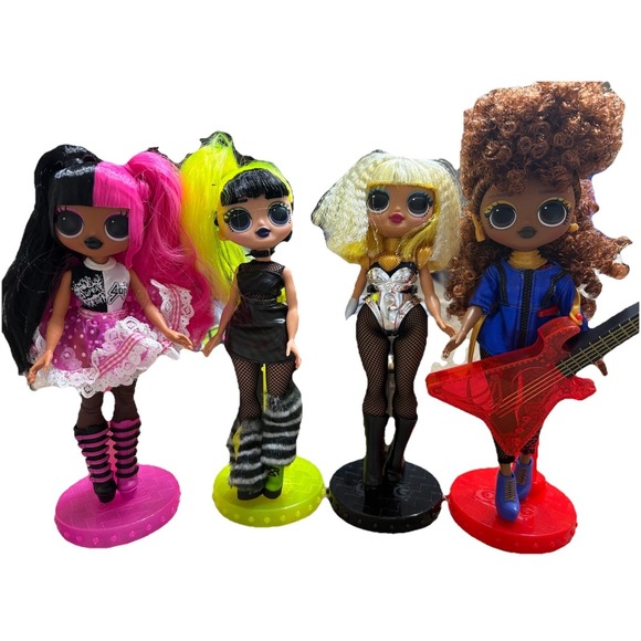 L.O.L. Surprise! Other - LOL Surprise OMG‎ Remix Rock Band 8 Dolls And Accessories